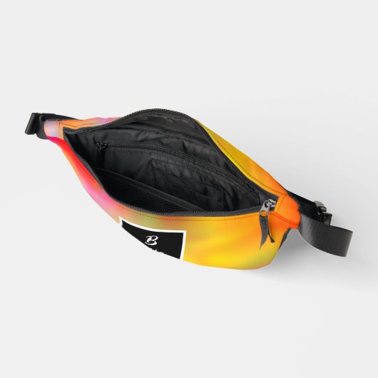 Gepersonaliseerde Dreamy Rainbow Pastel Heuptasje (Open)