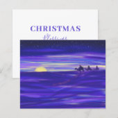 Gepersonaliseerde Drie wijze mannen waterverf (Voorkant / Achterkant)