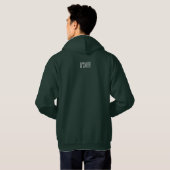 Gepersonaliseerde, driestatenstedenfeestdag hoodie (Achterkant volledig)