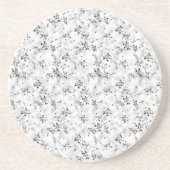 Gepersonaliseerde Drink Decor met Patroon Ontwerp Zandsteen Onderzetter (Voorkant)