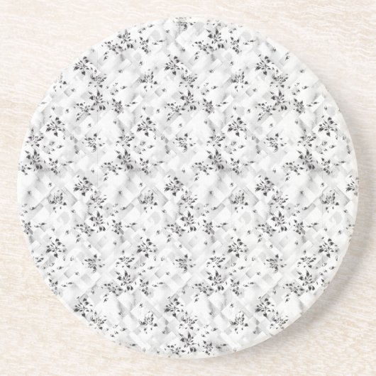 Gepersonaliseerde Drink Decor met Patroon Ontwerp Zandsteen Onderzetter (Voorkant)