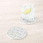 Gepersonaliseerde Drink Decor met Patroon Ontwerp Zandsteen Onderzetter (Zijkant)