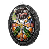 Gepersonaliseerde Drink voor balkschoten Doelstell Dartbord (Voorkant Rechts)