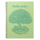 Gepersonaliseerde droom groot notitieboek (Voorkant)