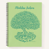 Gepersonaliseerde droom groot notitieboek (Voorkant)