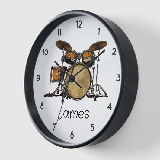 Gepersonaliseerde  Drum Set Muziek Drummer (Hoek)