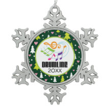 Gepersonaliseerde Drumline kerstband