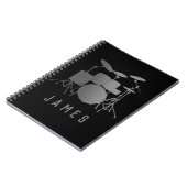 Gepersonaliseerde drums - Grappige drummer Notitieboek (Linkerzijde)