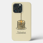 Gepersonaliseerde druppelende siroop pannenkoeken Case-Mate iPhone case (Achterkant)