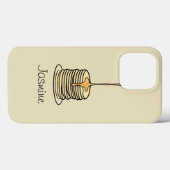 Gepersonaliseerde druppelende siroop pannenkoeken Case-Mate iPhone case (Achterkant (horizontaal))