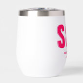 Gepersonaliseerde dubbele schaduw monogram bruilof (Voorkant)