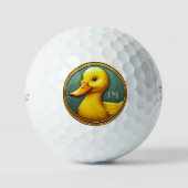 Gepersonaliseerde Duck Titleist Pro V1 golfballen (Voorkant)