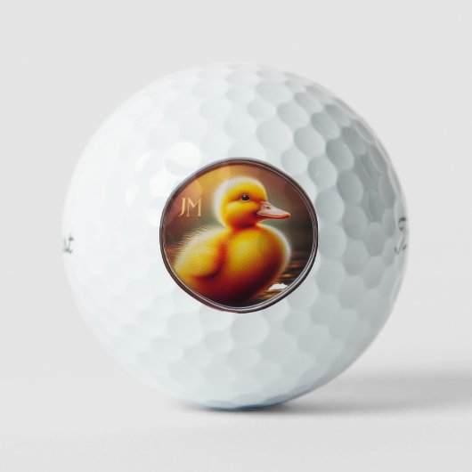 Gepersonaliseerde Duck Titleist Pro V1 golfballen (Voorkant)