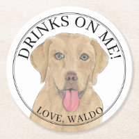 Gepersonaliseerde Dudley Labrador bruiloft