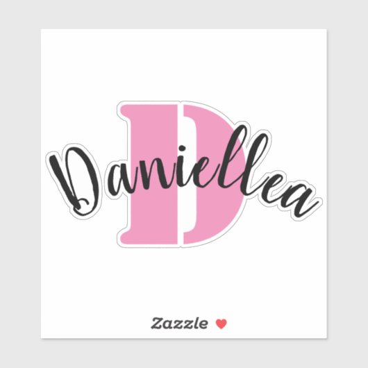 Gepersonaliseerde duidelijke Vinyl Naam Etiketten Sticker (Vel)