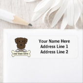 Gepersonaliseerde Duitse draadaanwijzer Etiket (Insitu)