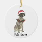 Gepersonaliseerde Duitse horthaired Pointer (lever Keramisch Ornament (Voorkant)