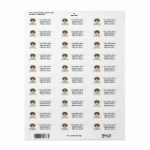 Gepersonaliseerde Duitse Shorthaired Pointer Etiket (Full Sheet)