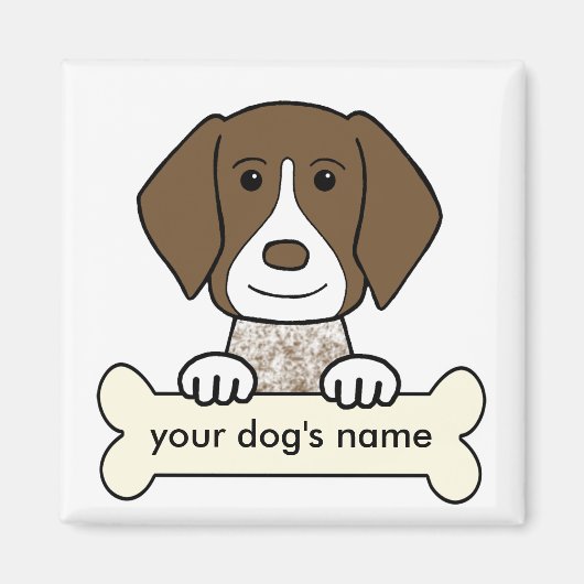 Gepersonaliseerde Duitse Shorthaired Pointer Magneet (Voorkant)