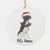 Gepersonaliseerde Duitse Shorthaired Pointer (zwar Keramisch Ornament (Voorkant)