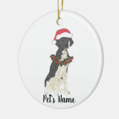 Gepersonaliseerde Duitse Shorthaired Pointer (zwar Keramisch Ornament (Links)