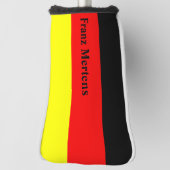 Gepersonaliseerde Duitse vlag Golfheadcover (Draai 90)