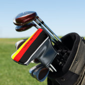 Gepersonaliseerde Duitse vlag Golfheadcover (Insitu)