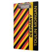 Gepersonaliseerde Duitse vlag Klembord (Links)