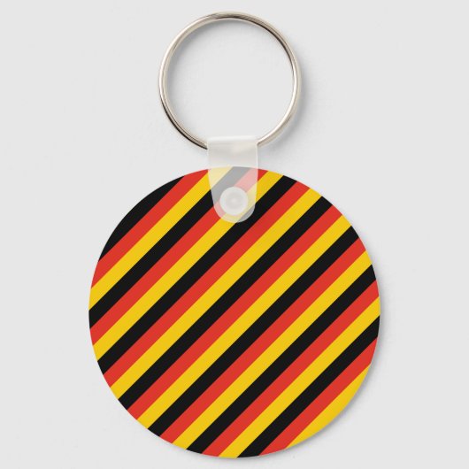 Gepersonaliseerde Duitse vlag Sleutelhanger (Achterkant)