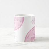 Gepersonaliseerde Dusky Roos Grand Millennial Mand Koffiemok (Center)