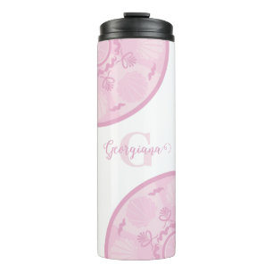 Gepersonaliseerde Dusky Roos Grand Millennial Mand Thermosbeker