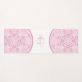 Gepersonaliseerde Dusky Roos Grand Millennial Mand Yogamat (Voorkant (horizontaal))