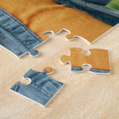 Gepersonaliseerde E is voor Ernie | Foto Legpuzzel (Zijkant)