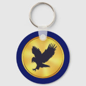 Gepersonaliseerde EAGLE, klasse reünie partij guns Sleutelhanger (Achterkant)