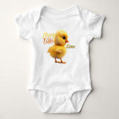 Gepersonaliseerde Easter Chic Baby Bodysuit (Voorkant)
