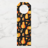 Gepersonaliseerde "Eat Drink & Be Thankful" met po Flessenhanger (Achterkant)