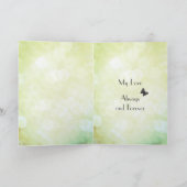 Gepersonaliseerde echtgenoot 6e Jubileum Wenskaart Kaart (Binnen)