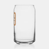 Gepersonaliseerde EdD Doctor of Education Afstuder Blikvorm Glas (Links)