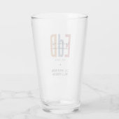 Gepersonaliseerde EdD Doctor of Education Afstuder Glas (Achterkant)