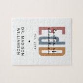 Gepersonaliseerde EdD Doctor of Education Afstuder Legpuzzel (Horizontaal)