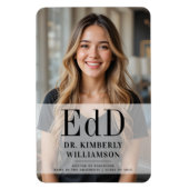 Gepersonaliseerde EdD Doctor of Education Afstuder Magneet (Verticaal)