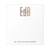 Gepersonaliseerde EdD Doctor of Education Afstuder Notitieblok (Voorkant)