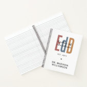 Gepersonaliseerde EdD Doctor of Education Afstuder Notitieboek (Binnen)