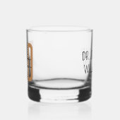 Gepersonaliseerde EdD Doctor of Education Afstuder Whisky Glas (Links)