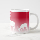 Gepersonaliseerde edelherten grote koffiekop (Rechts)