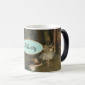 Gepersonaliseerde Edgar Degas balletdansers Magische Mok (Voorkant rechts)