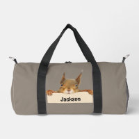 Gepersonaliseerde Eekhoorn Holding Naambord Teken