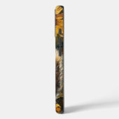 Gepersonaliseerde eekhoorn knabbelen Van Gogh Zonn Case-Mate iPhone Case (Achterkant / Links)
