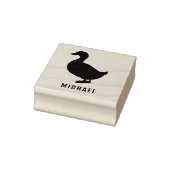 gepersonaliseerde eend rubberstempel (Stempel)