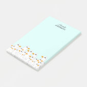 Gepersonaliseerde eenden post-it® notes (Schuin)